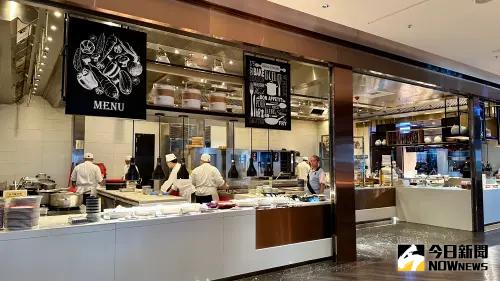 ▲豪享自助餐廳提供中式、日式、南亞、歐風、美墨及星馬等多樣化佳餚。（圖／記者陳美嘉攝，2025.06.18）