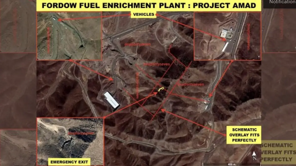 ▲福爾多燃料濃縮廠（Fordow Fuel Enrichment Plant）是伊朗最具戰略意義的核設施。（圖／翻攝自The Print）
