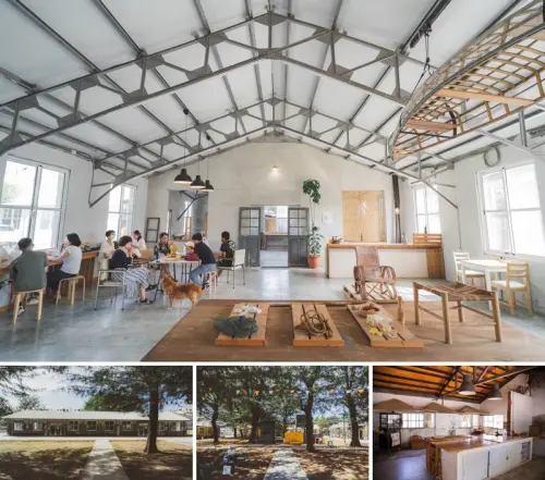 ▲旗津北汕尾的技工舍打造職人、學校與社區的共生模式,連結造船、木工、漁旗、染布、養蜂、食農、漁網等在地文化,成為充滿魅力的再生場域。(圖/李怡志提供) ▲旗津北汕尾的技工舍打造職人、學校與社區的共生模式,連結造船、木工、漁旗、染布、養蜂、食農、漁網等在地文化,成為充滿魅力的再生場域。(圖/李怡志提供)