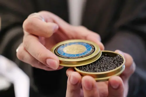 ▲香港頂級魚子醬品牌Royal Caviar Club自2021年進駐台灣市場以來，深受米其林主廚及高端餐飲圈喜愛。（圖／記者葉盛耀攝）