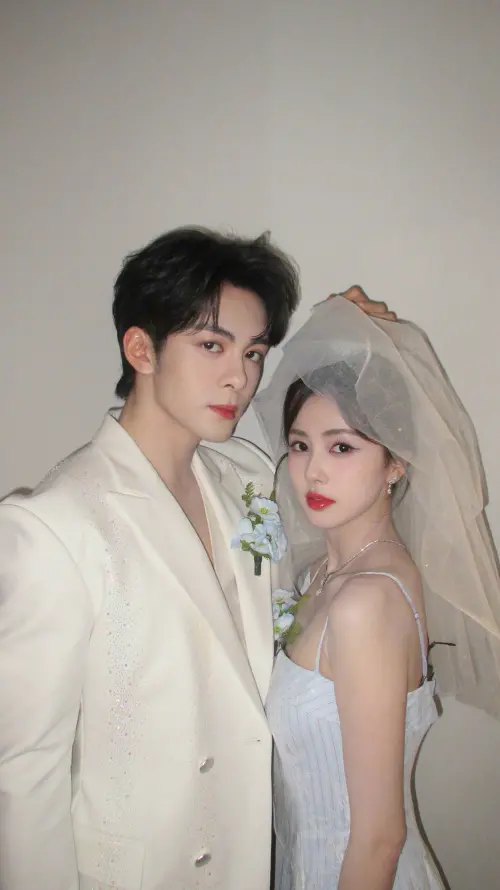 ▲《臨江仙》白鹿（右）曾舜晞糾纏三世。（圖／LINE TV提供）