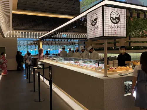 「NAGOMI 雅」強調以「探索京都」的深度文化視角為定位,攜手四大京都百年品牌。(圖/記者葉盛耀攝) ▲「NAGOMI 雅」強調以「探索京都」的深度文化視角為定位,攜手四大京都百年品牌。(圖/記者葉盛耀攝)