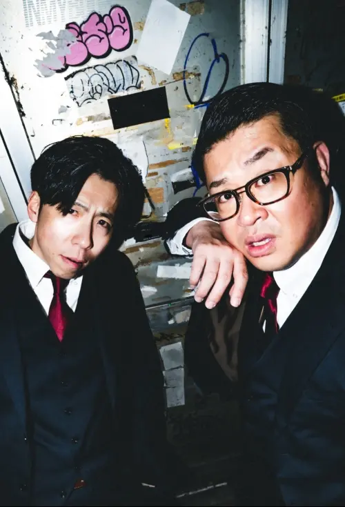 ▲「四天王」是由卓也努力勝利（右）跟ジェット組成的雙人搞笑團體。（圖／翻攝松竹藝能）