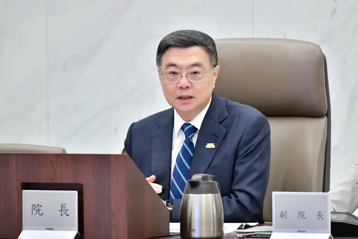 ▲台灣對等關稅從32%降至20%，行政院長卓榮泰感謝談判團隊。（圖／行政院提供）