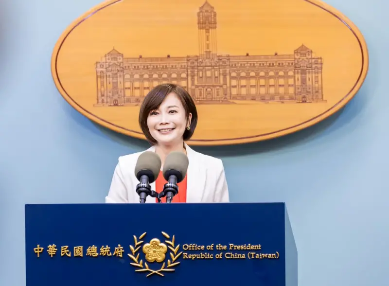 ▲郭雅慧表示，面對地緣政治與國際情勢變化，我政府對於相關狀況皆有全面掌握。（圖／總統府提供）