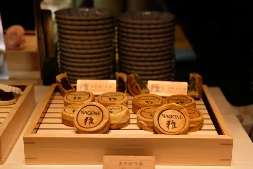 現做大判燒有紅豆與抹茶兩種口味。(圖/記者葉盛耀攝) ▲現做大判燒有紅豆與抹茶兩種口味。(圖/記者葉盛耀攝)