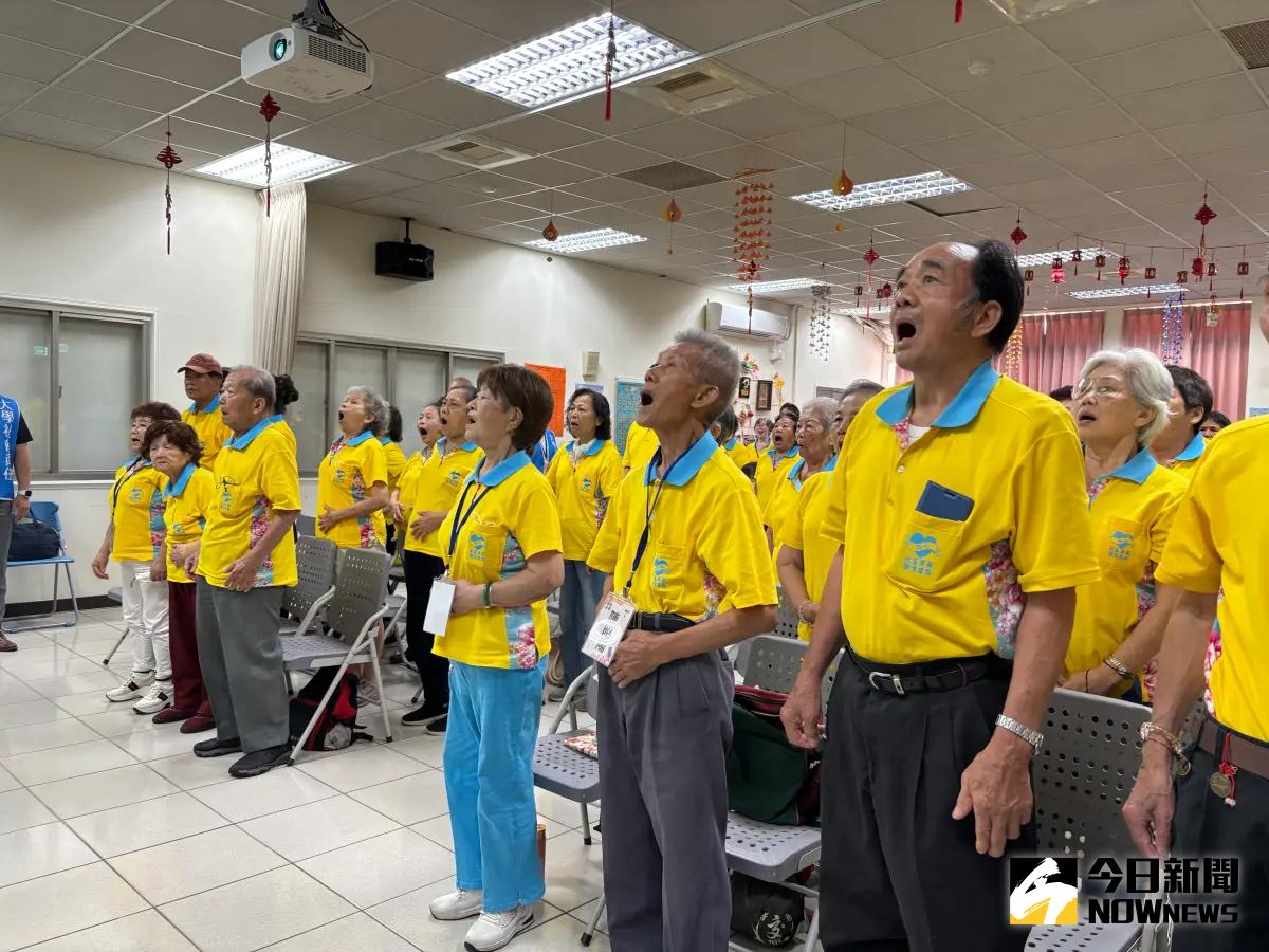 ▲首創「樂齡增肌Do Re Mi」喉部肌力歌唱訓練課程，今日舉辦成果發表會，（圖／記者金武鳳攝，2025.6.19)