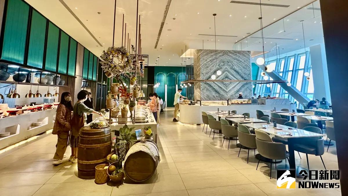 ▲承億酒店「貳陸日全食」Buffet餐廳，即日起推出全新Brunch Buffet計劃。（圖／記者陳美嘉攝，2025.06.19）