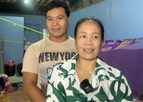 ▲來自金邊的47歲勞工斯里努安。（圖／美聯設／達志影像）