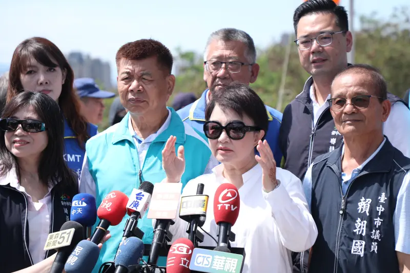 ▲台中市環保局打贏行政訴訟，市長盧秀燕喊話台電「趕快把1800萬罰款繳一繳」。（圖／台中市政府提供，2025.06.20）