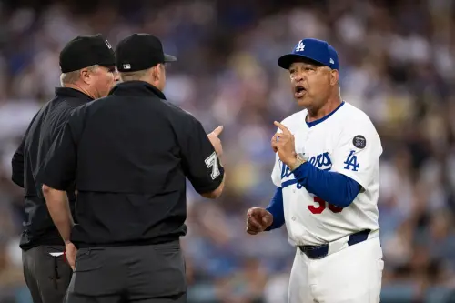 MLB／道奇教士衝突後再交鋒　羅伯斯：那之後再沒跟對方主帥說話
