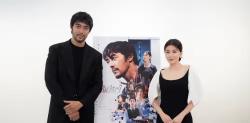 阿部寬為新作《Candlestick》來台！攜賈靜雯、林柏宏揭金融騙局
