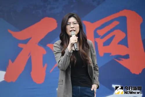 鄭麗文痛批賴清德「家暴」　千人集會怒吼「反惡罷」、護民主！
