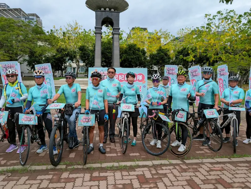 ▲妃妃鐵馬隊挺進罷免區！7/5首站自台北信義區出發。（圖／陳亭妃提供）
