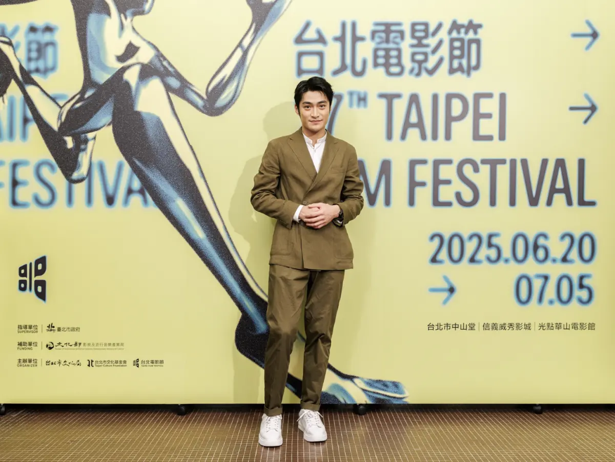 ▲潘綱大以《河鰻》入圍本屆台北電影節最佳男主角獎，透露在社子島拍外景，需要全裸卻被大批遊客圍觀，人多到完全無法清場。（圖／台北電影節提供）