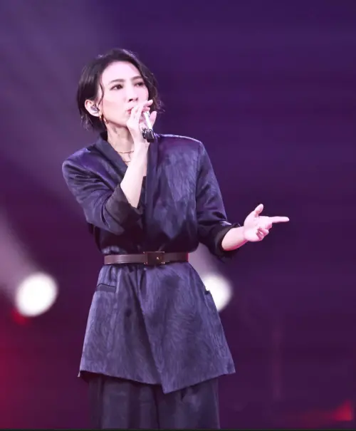 ▲戴佩妮表示對於金曲獎向來都抱著平常心，今年也是很平常心，自我打趣獲得「在家女歌手」獎。（圖／記者吳翊緁攝）