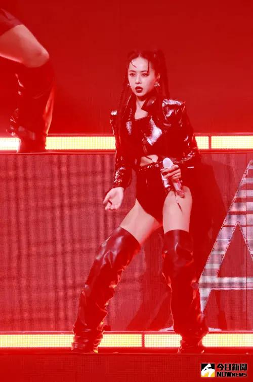 ▲蔡依林（如圖）「被宣布」今年12月將唱進台北大巨蛋，主辦方火速發出聲明澄清。（圖／記者吳翊緁攝影）
