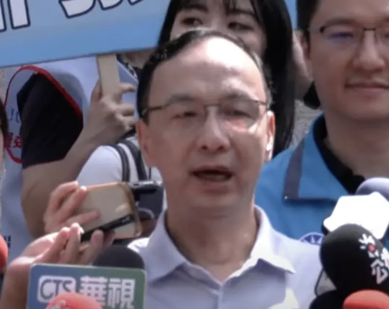 ▲國民黨主席朱立倫質疑總統賴清德的團結十講活動，到底是要團結台灣，還是團結他個人的權力？（圖／翻攝畫面）