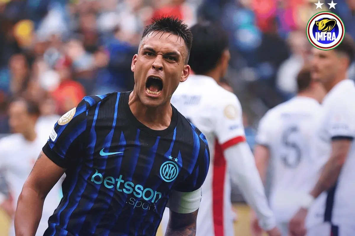 ▲在2025年世界俱樂部盃（FIFA Club World Cup）E組小組賽中，義甲勁旅國際米蘭憑藉隊長Lautaro Martinez「倒掛金鉤」追平，以及Valentin Carboni的補時進球，以2：1逆轉擊敗日本代表浦和紅鑽，收穫本屆賽事首勝，並暫居小組第一。（圖／取自國際米蘭X）