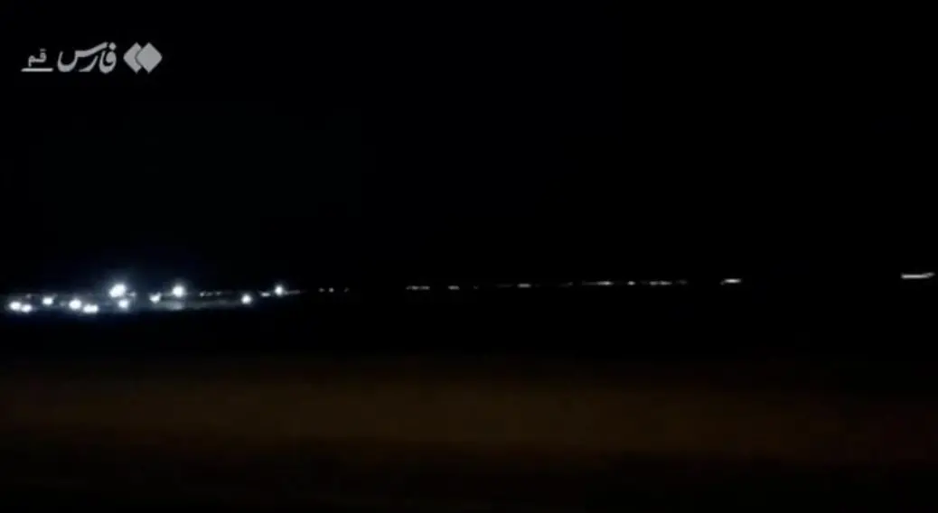 ▲伊朗《法斯通訊社》22日在X上傳一段福爾多核設施遇襲後的畫面。（圖／翻攝自FarsNews_Agency X）