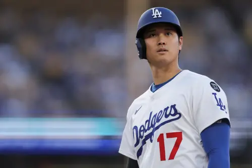 ▲此役道奇球星大谷翔平以第一棒、指定打擊身份先發出賽，身穿City Connect特別版球衣上陣，全場4打數無安打、吞下兩次三振，寫下連續三場比賽有安打紀錄中斷。（圖／美聯社／達志影像）