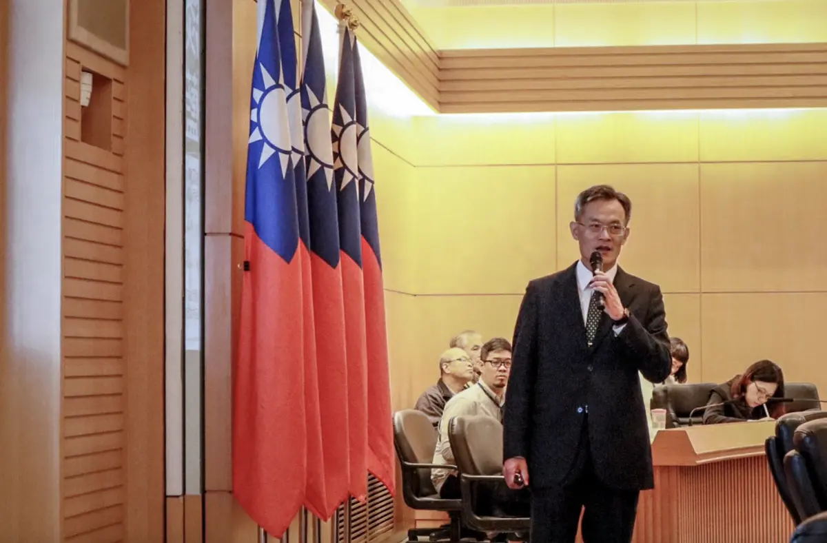 ▲桃園市前秘書長詹榮鋒去年因健康因素卸任，昨日傳出病逝讓不少市府同仁感到惋惜。（圖／翻攝自新北市工務局臉書）