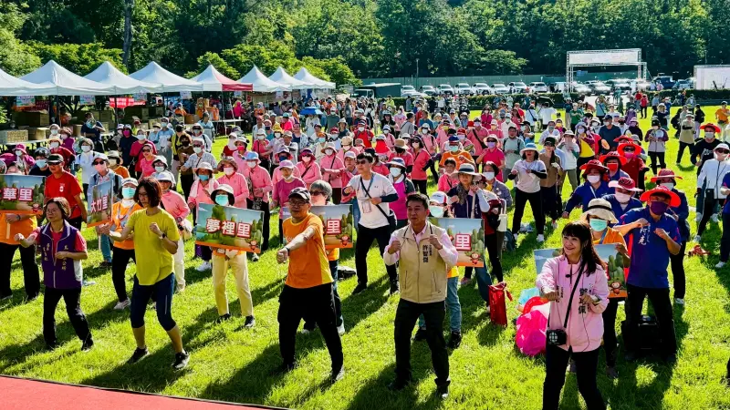 ▲「長庚守護、健康同步－長庚健走同樂會」活動，以「肌少症」為主題。（圖／高雄長庚醫院提供）