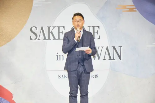 林科成老師表示:「清酒文化不是輸入而已,更應透過理解與實踐,找到屬於台灣的敘事與記憶。」(圖/主辦單位提供) ▲ 林科成老師表示:「清酒文化不是輸入而已,更應透過理解與實踐,找到屬於台灣的敘事與記憶。」(圖/主辦單位提供)