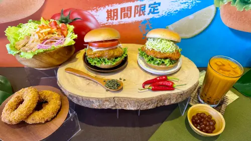 麥當勞OREO花生冰炫風買一送一!大薯半價 本週17大優惠券一覽 ▲摩斯漢堡新品今開吃南洋風泰式料理。(圖/記者蕭涵云攝)