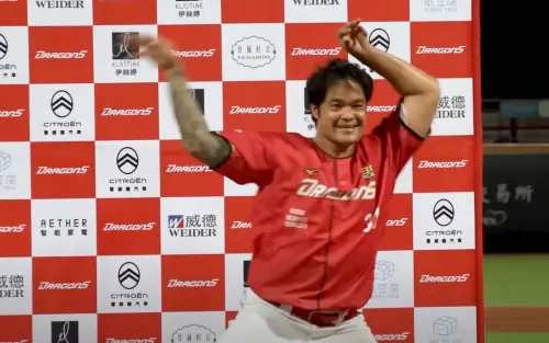 ▲林智勝今年繼續展現舞台表演天分，曾在主場大跳《大展鴻圖》。（圖／NOWnews記者攝）