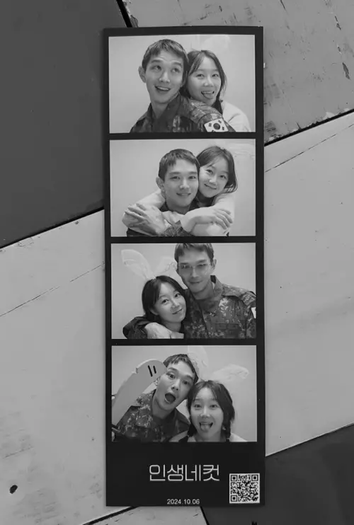 ▲孔曉振老公Kevin Oh上傳與老婆的人生四格照放閃。（圖／翻攝自IG kevinoh_）