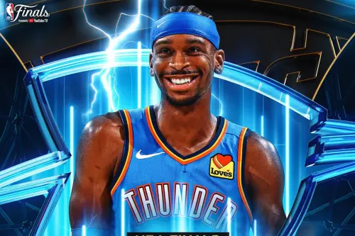 奧克拉荷馬雷霆奪冠,當年用本季雙料MVP得主「SGA」Shai Gilgeous-Alexander來換Paul George的洛杉磯快艇,則又一次被提及,有美媒直言這是史上最爛交易。 ▲奧克拉荷馬雷霆奪冠,當年用本季雙料MVP得主「SGA」Shai Gilgeous-Alexander來換Paul George的洛杉磯快艇,則又一次被提及,有美媒直言這是史上最爛交易。(圖/取自NBA X)