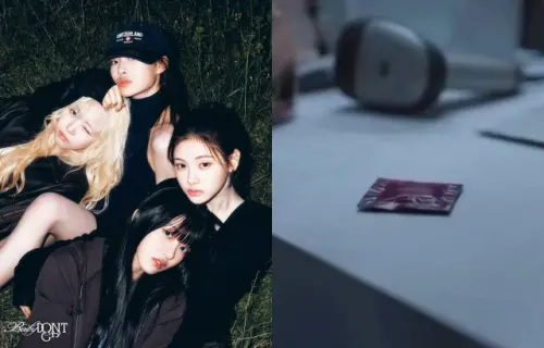 ▲小娟打造PSY首組女團Baby DON'T Cry（圖左）因MV預告中出現疑似保險套物品（圖右），遭控有性暗示而爆爭議，公司道歉將該片段刪除，團體將在今（23）日出道，是否會扭轉先前爭議，讓外界都非常期待（圖／Baby DON'T Cry IG）