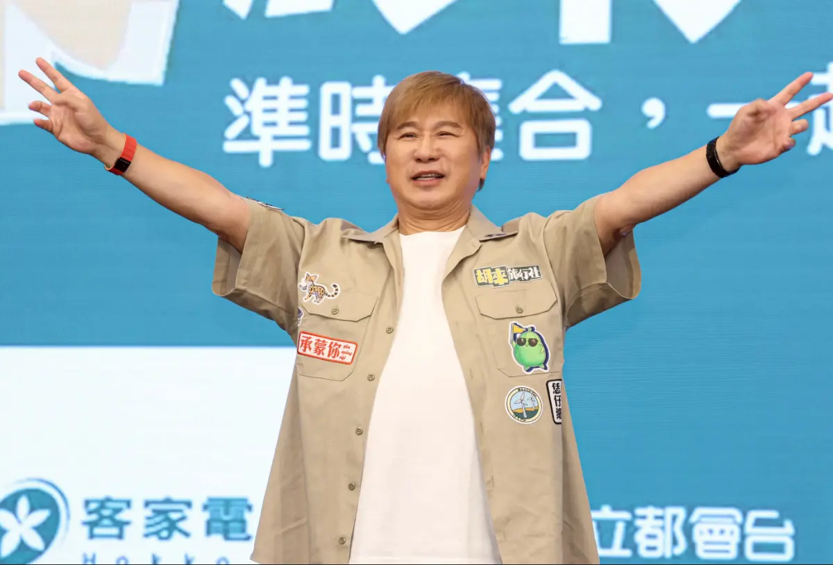 ▲胡瓜（如圖）的兒子胡釋安今（13）日被爆暗中協助粿粿、王子（邱勝翊）地下約會，對此胡瓜首度發聲：「有沒有我都不會知道，我沒有跟安安住一起。」並強調不認識粿粿、王子。（圖／記者朱永強攝影）