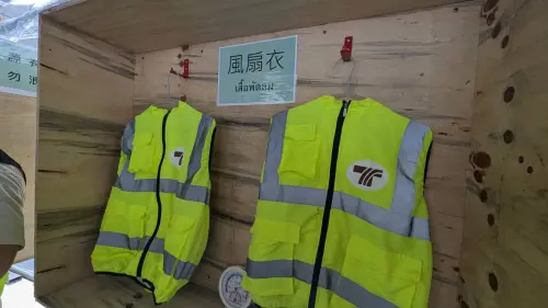 ▲勞動部長洪申翰今出席「高氣溫作業熱危害預防示範觀摩會」。（圖／勞動部提供）