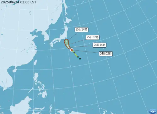 ▲聖帕颱風（圖／取自中央氣象署）