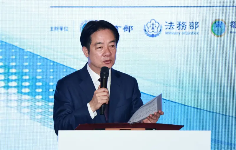 ▲韓瑩回應，賴清德（圖）一直以來對於公民團體發起的罷免行動皆持尊重與肯定的立場。（圖／記者吳翊緁攝，2025.06.24）