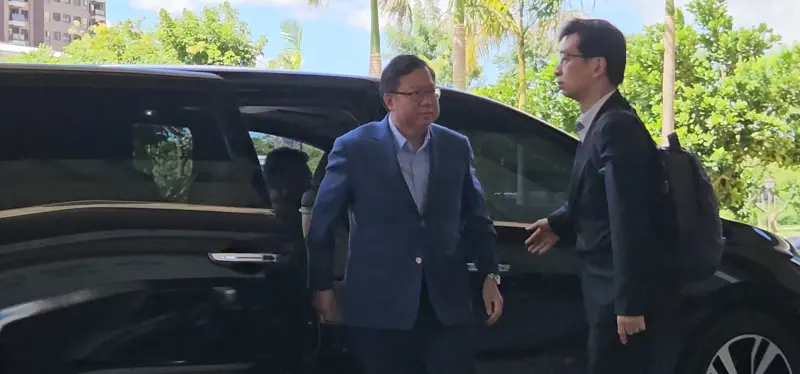 ▲鄭文燦被控桃園市長任內收賄護航開發案地主，但週刊報導承辦檢察官勘驗錄音檔逐字稿製作不實，恐怕導致全案大逆轉。（圖／記者劉松霖攝，2024.07.09）
