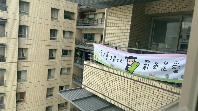 ▲插畫家BB的「台派寶寶」圖像,轉印在罷團的各種宣傳文宣上。(圖/翻攝罷團「展翅廢翔」臉書,2025.06.24)