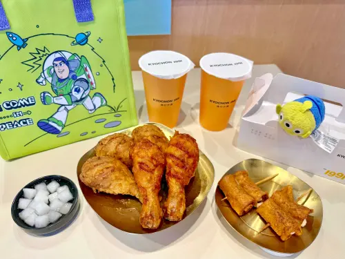 ▲「橋村炸雞」蜂蜜洋釀炸雞受到台灣消費者歡迎。（圖／記者蕭涵云攝）