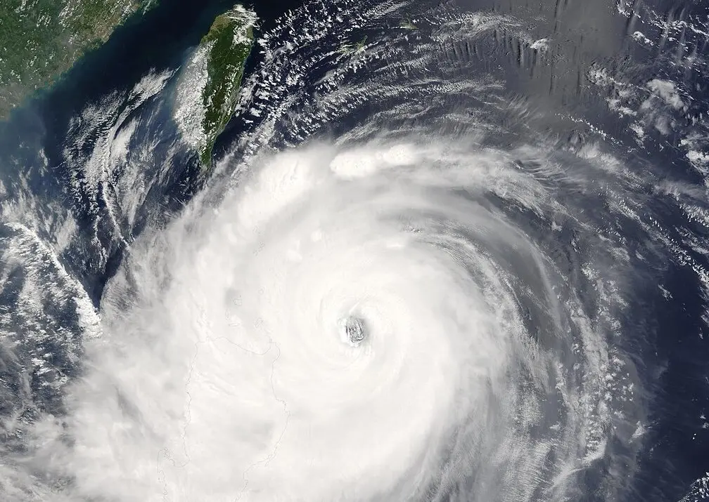 ▲21年前，2004年7月2日，台灣遭受中度颱風敏督利和強烈的西南氣流侵襲，釀成重大災情。（圖／維基百科）