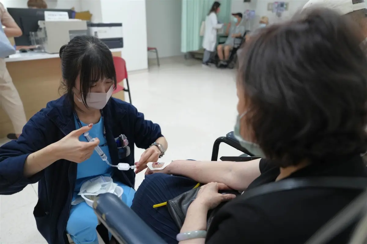 ▲成大醫院及新北土城長庚皆開打失智症新藥。（圖／土城醫院提供）