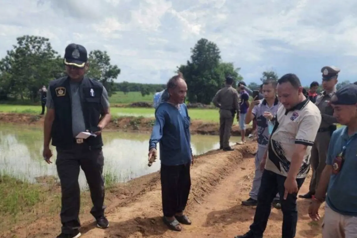▲泰國一名80歲老翁，因為難以忍受長期吸毒的孫子，將他開槍射殺。（圖／翻攝自臉書）