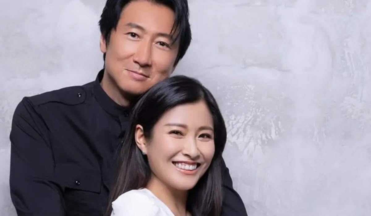 ▲洪金寶的兒媳周家蔚（右）被爆出軌，深夜遭狗仔拍到與3名男子進出私人會館。周家蔚澄清還原當時情況，老公洪天明（左）也出面回應，力挺妻子。（圖／周家蔚IG）