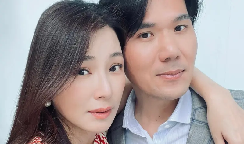 ▲陳怡蓉（左）淡出演藝圈7年，近期鬆口表示想復出了，疑因老公薛博仁（右）醫美事業陷危機，她才想出來撈金，而這危機竟與貴婦奈奈有關。（圖／陳怡蓉臉書）