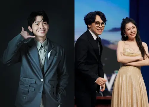 ▲博恩（左）IG僅退追賀瓏（中）！Albee（右）仍在追蹤名單　沒決裂遭猜測還有隱情。（圖／博恩IG、賀瓏IG）