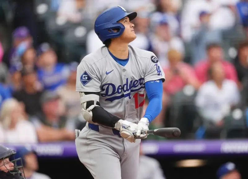 ▲大谷翔平扛出本季第30發全壘打，仰角高達42度，讓美國媒體直言這一發全壘打就像「要把球打上月球」。（圖／美聯社／達志影像）