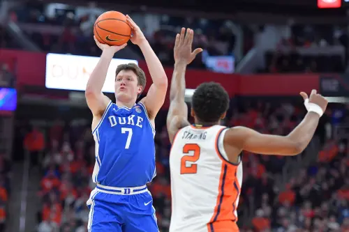 來自杜克大學的Kon Knueppel是本屆最受關注的射手 ▲來自杜克大學的Kon Knueppel是本屆最受關注的射手(圖/美聯社/達志影像)