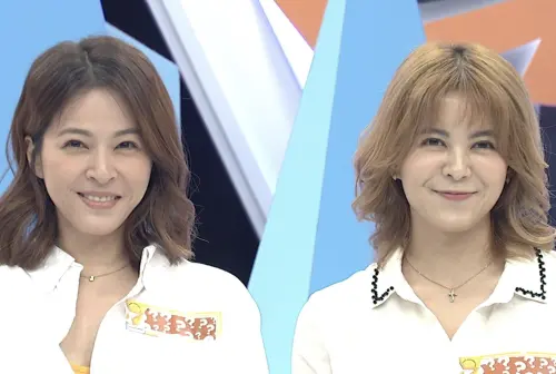 ▲林柏妤(右)坦言哥哥都曾經將蘇晏霈(左)誤認成她。(圖/中天綜合台提供) ▲林柏妤(右)坦言哥哥都曾經將蘇晏霈(左)誤認成她。(圖/中天綜合台提供)