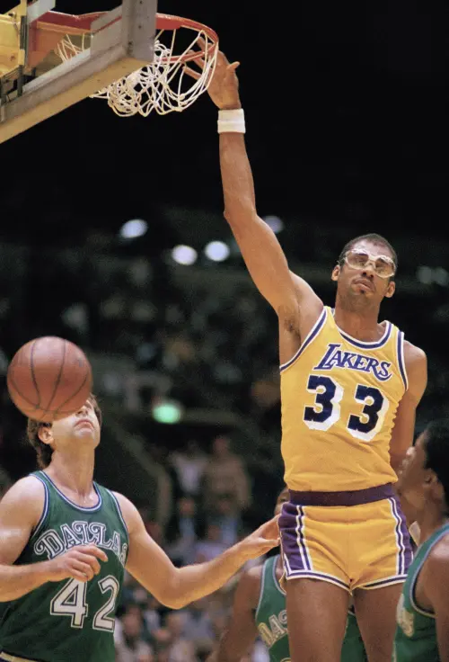 ▲ Kareem Abdul-Jabbar是湖人王朝不可或缺的角色（圖／美聯社／達志影像）